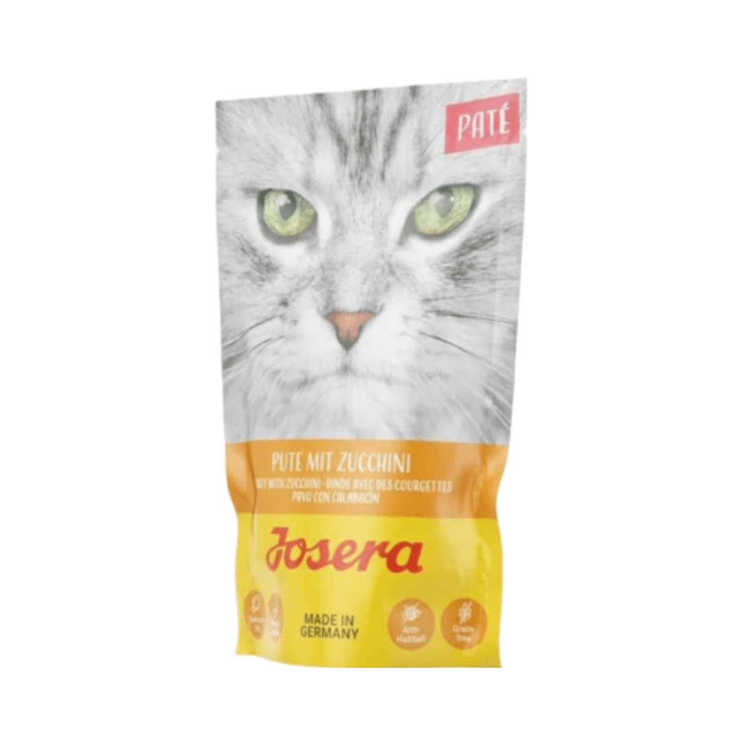 Josera Pate Turkey Cat Food with Zucchini 85g طعام القطط جوسيرا باتيه بالديك الرومي والكوسا - الصورة 1