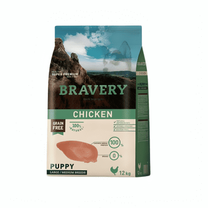 Bravery Dry Mini Puppy food Chicken
