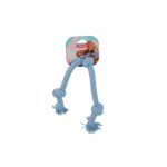 ZOLUX COSMIC Light BlueRope toy for Dogs, 3 knots