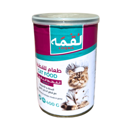 Loqma | Cat Food Fish and Anchovy with Chicken Chunk In Gravy