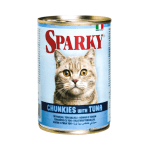SPARKY Adult Cat Food Chunks with Tuna