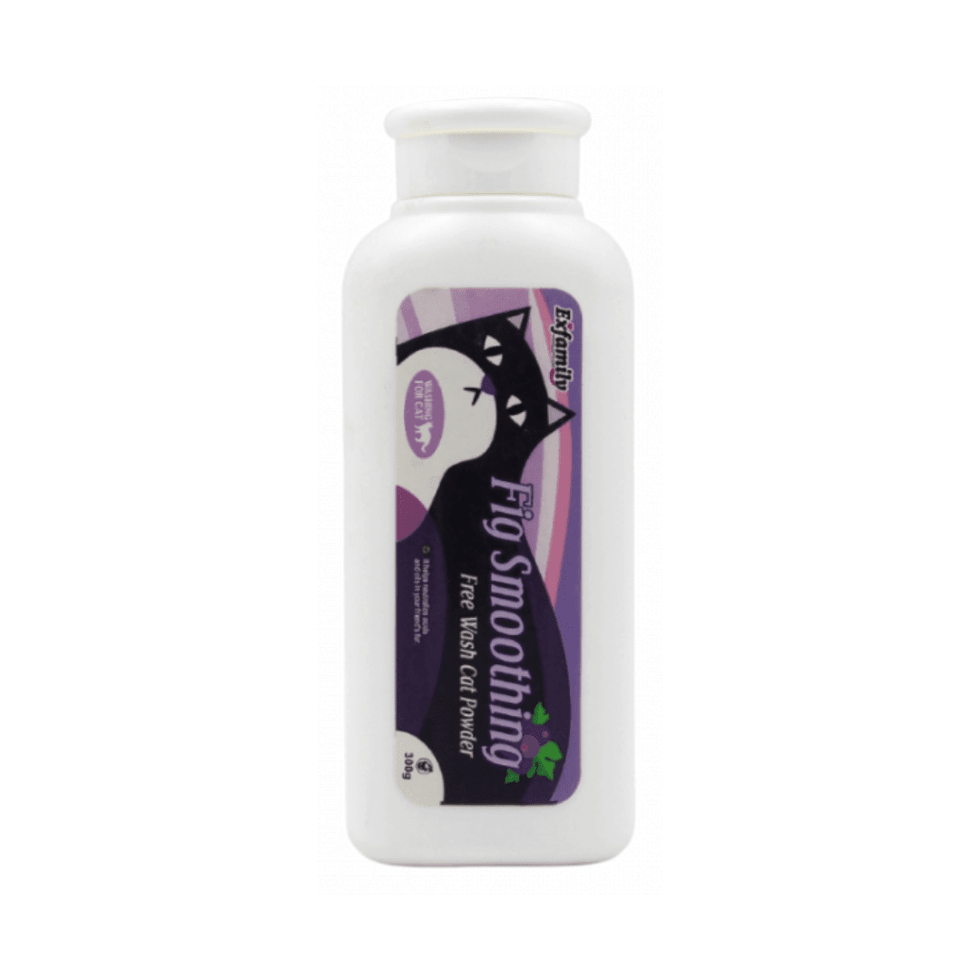 Fig Smoothing Powder Wash for cats بودرة التنظيف المنعمة بالتين للقطط - الصورة 1