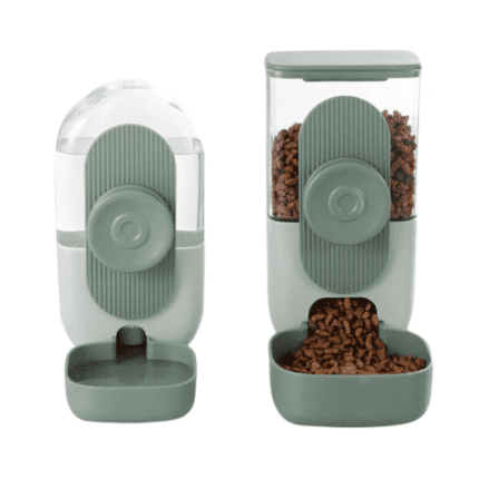 Hanging Pet Food and Water Dispenser