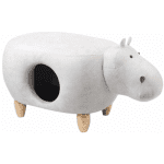 Cat House & Footstool in the Shape of a Hippopotamus