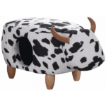 Cat House & Footstool in the Shape of a Cow