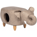 Cat House & Footstool in the Shape of a Elephant