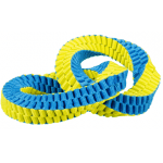 ⁦Duvo+ Blue/yellow colored collar bite and pull toy⁩ - الصورة ⁦2⁩