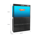 ⁦MINJIANG MJ1L1200F Aquarium Tank Set⁩ - الصورة ⁦2⁩