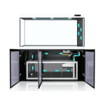 ⁦MINJIANG MJ4LC600D9BL Aquarium Tank Set⁩ - الصورة ⁦2⁩