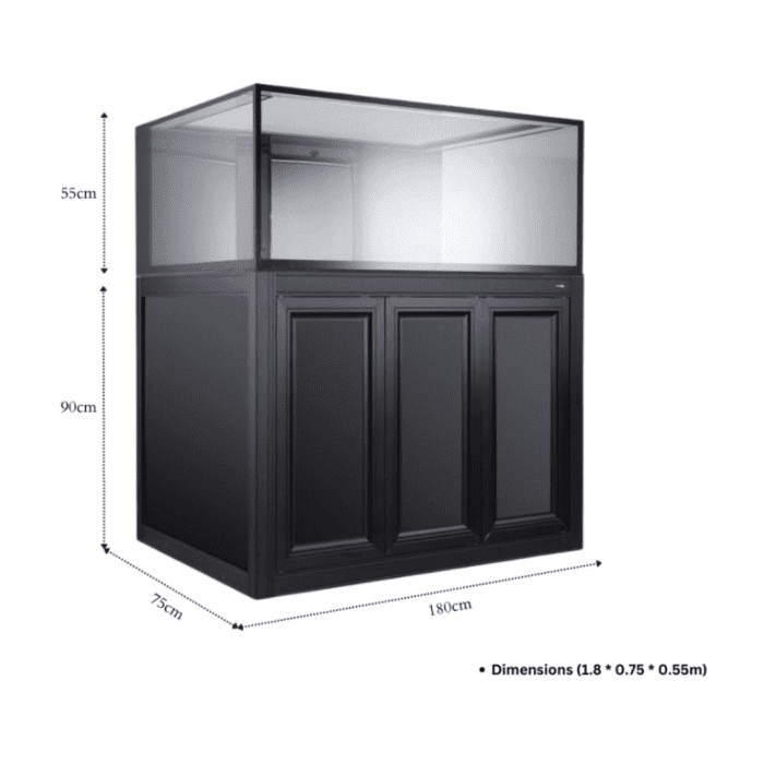⁦Marine Aquarium MYT150 APS Stand - Black⁩ - الصورة ⁦2⁩