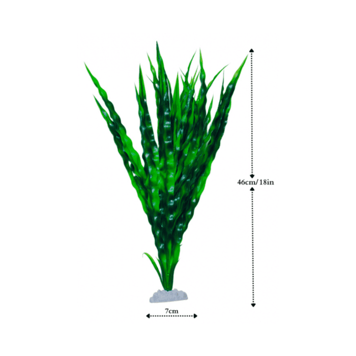 ⁦Plastic Plant For Aquarium Decoration (46cm)⁩ - الصورة ⁦2⁩