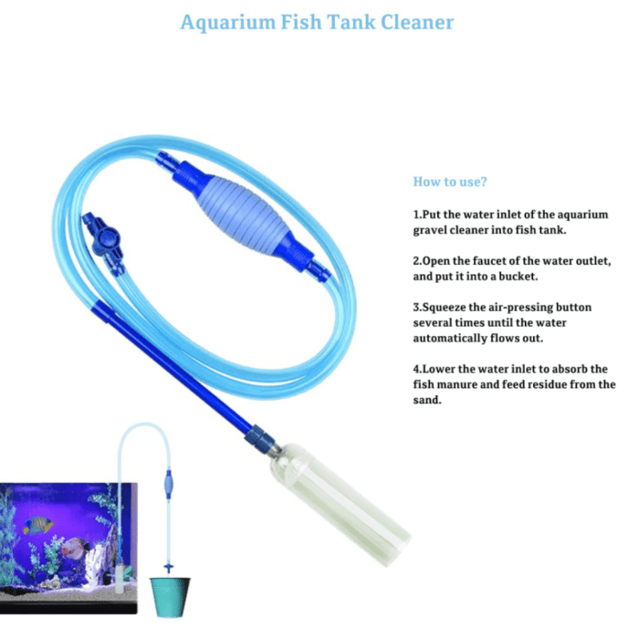 ⁦Aquarium underwater gravel vacuum cleaner⁩ - الصورة ⁦4⁩