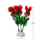 ⁦Plastic Plant For Aquarium Decoration (10cm)⁩ - الصورة ⁦2⁩