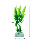 ⁦Plastic Plant For Aquarium Decoration (10cm)⁩ - الصورة ⁦2⁩