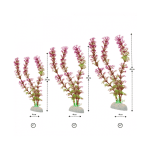 ⁦Plastic Plant For Aquarium Decoration⁩ - الصورة ⁦2⁩