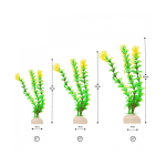 ⁦Plastic Plant For Aquarium Decoration⁩ - الصورة ⁦2⁩