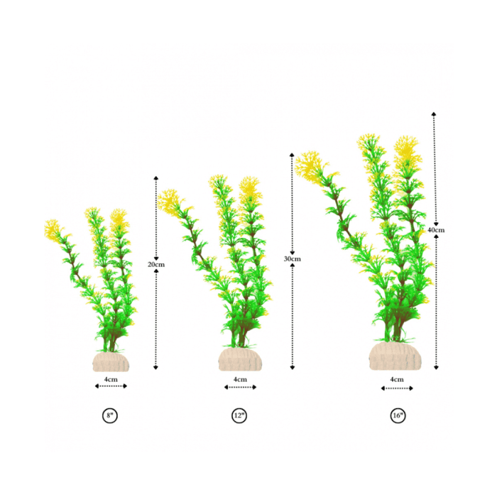 ⁦Plastic Plant For Aquarium Decoration⁩ - الصورة ⁦2⁩