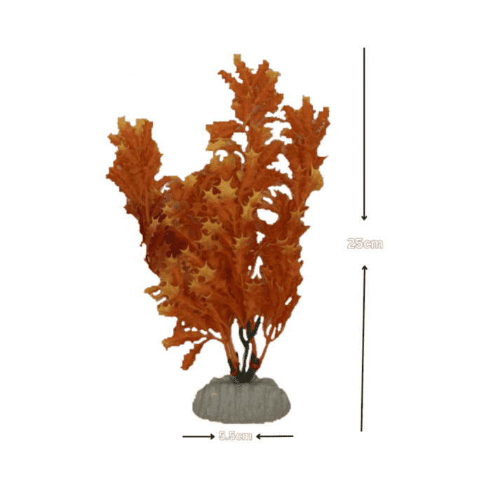⁦Plastic Plant For Aquarium Decoration (25cm)⁩ - الصورة ⁦2⁩