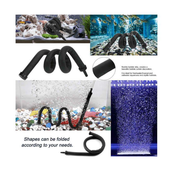 ⁦Flexible Bubble Tube Air Curtain for Fish Tanks⁩ - الصورة ⁦4⁩