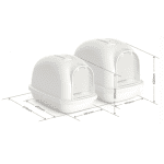 ⁦Pakeway Cat Litter Box P005L⁩ - الصورة ⁦4⁩