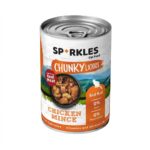 Sparkles Cat Wet Food, Real Meat chunks in Chicken Mince
