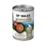 Sparkles Cat Wet Food, Real Meat chunks in Beef Casserole with Vegetables