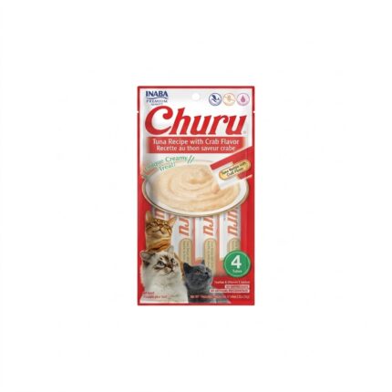 INABA Churu Tuna Recipe with Crab Flavor For Cat