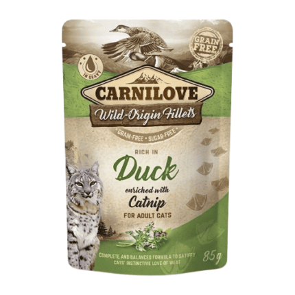 Carnilove Cat Envelopes, Duck Flavor-85g