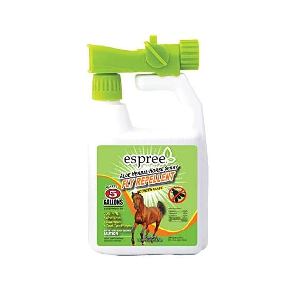 Espree Concentrate Aloe Herbal Horse Gallon Fly Repellent for Horses 3.79L اسبري طارد ذباب للخيول بخلاصة الصبار المركز - الصورة 1